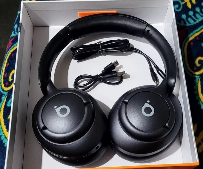 Fone De Ouvido Bluetooth Anc Redução De Ruído Ativo