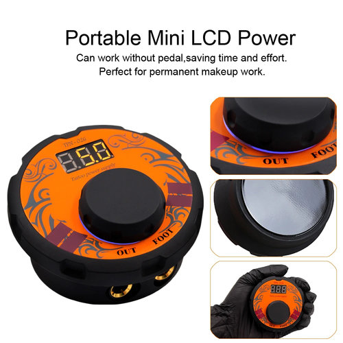 6 descript professional tattoo machine kit tattoo power supply rotary pen with cartridges needles fo.png