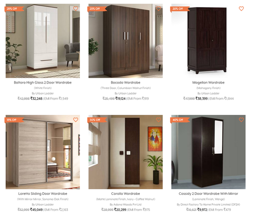 Screenshot 2022 04 07 at 17 11 14 Wardrobe Buy Wooden Wardrobes Online at Best Prices Urban Ladder.png
