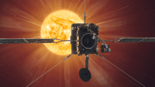 Solar Orbiter Close Approach Sun.gif