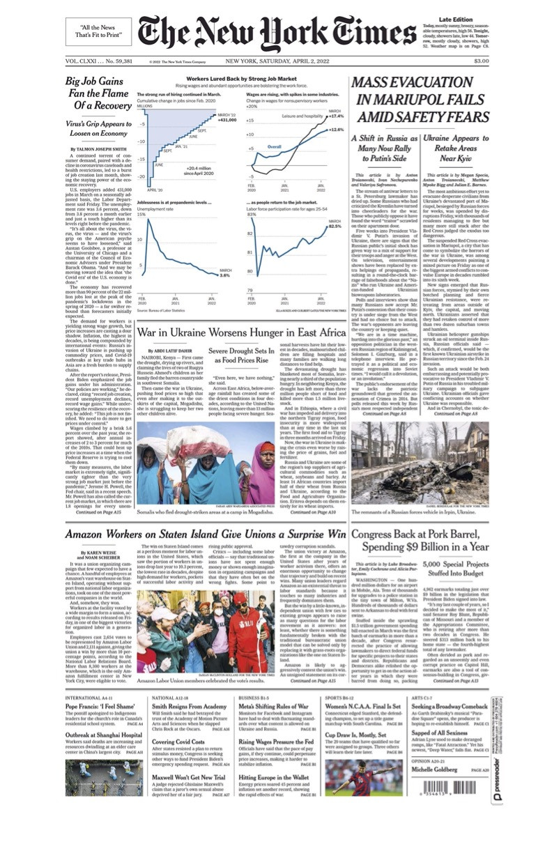 The New York Times 04.2.2022 docutr.com