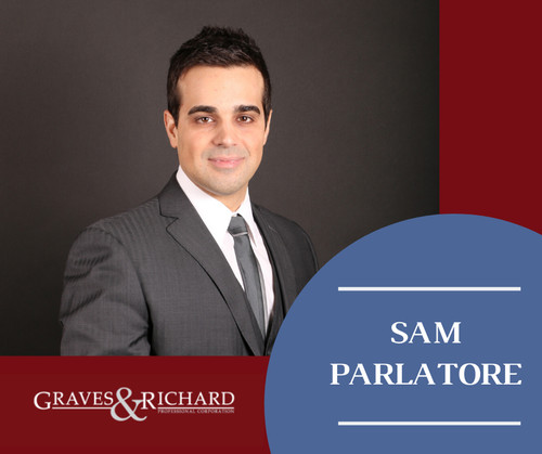Meet Sam Parlatore another experienced personal injury lawyer at Graves & Richard.jpg