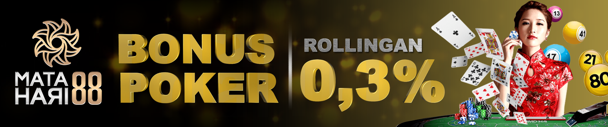 BONUS ROLLINGAN POKER