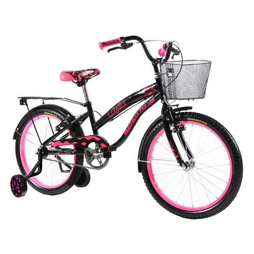 Bicicleta BENOTTO Cross LAYLA R16 1V Nia Frenos rdquoVrdquo con Porta Bulto Ruedas Laterales Acero N.jpg