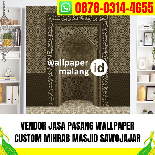 vendor jasa pasang wallpaper custom mihrab masjid sawojajar (2).jpg