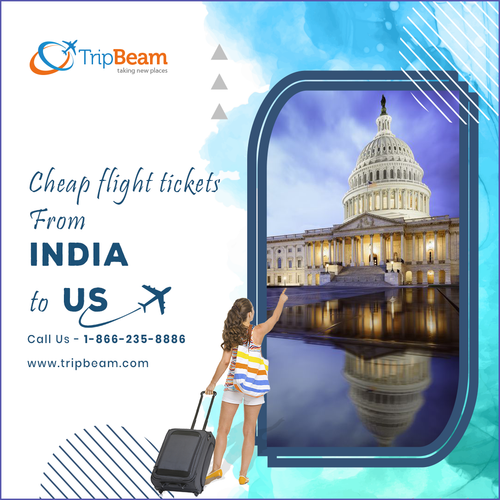 Where can you find cheap flight tickets from India to US? The correct answer is Tripbeam. Call us at 1-866-235-8886 (Toll-Free) to get in touch with our team of professionals and book your tickets easily.

Visit:-  https://www.tripbeam.com/india-to-us-flights