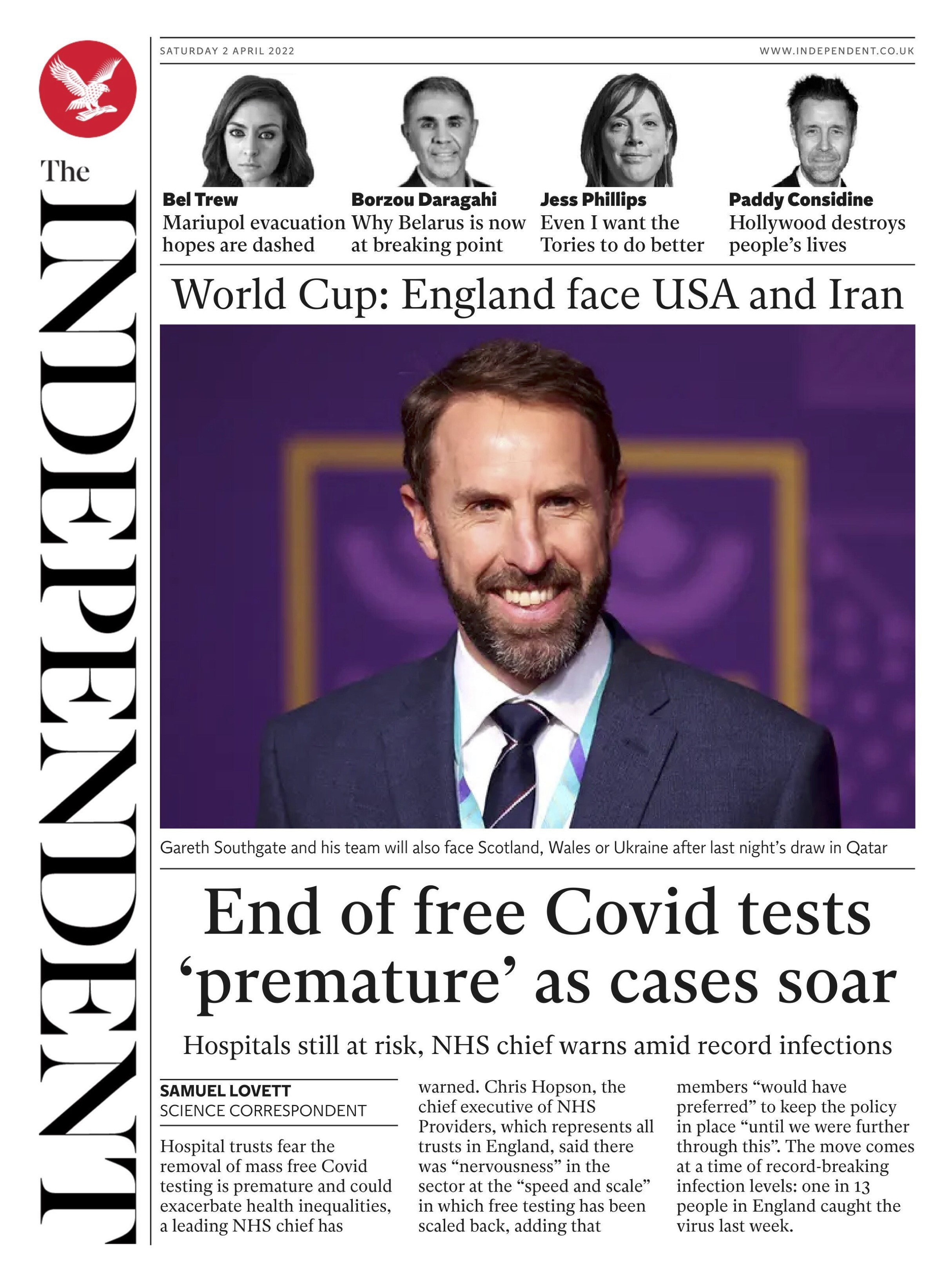 The Independent 2.04.2022