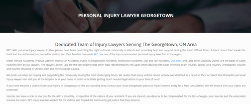 Injury Lawyer Georgetown ON - RPC Personal Injury Lawyer (416) 477-6845.png