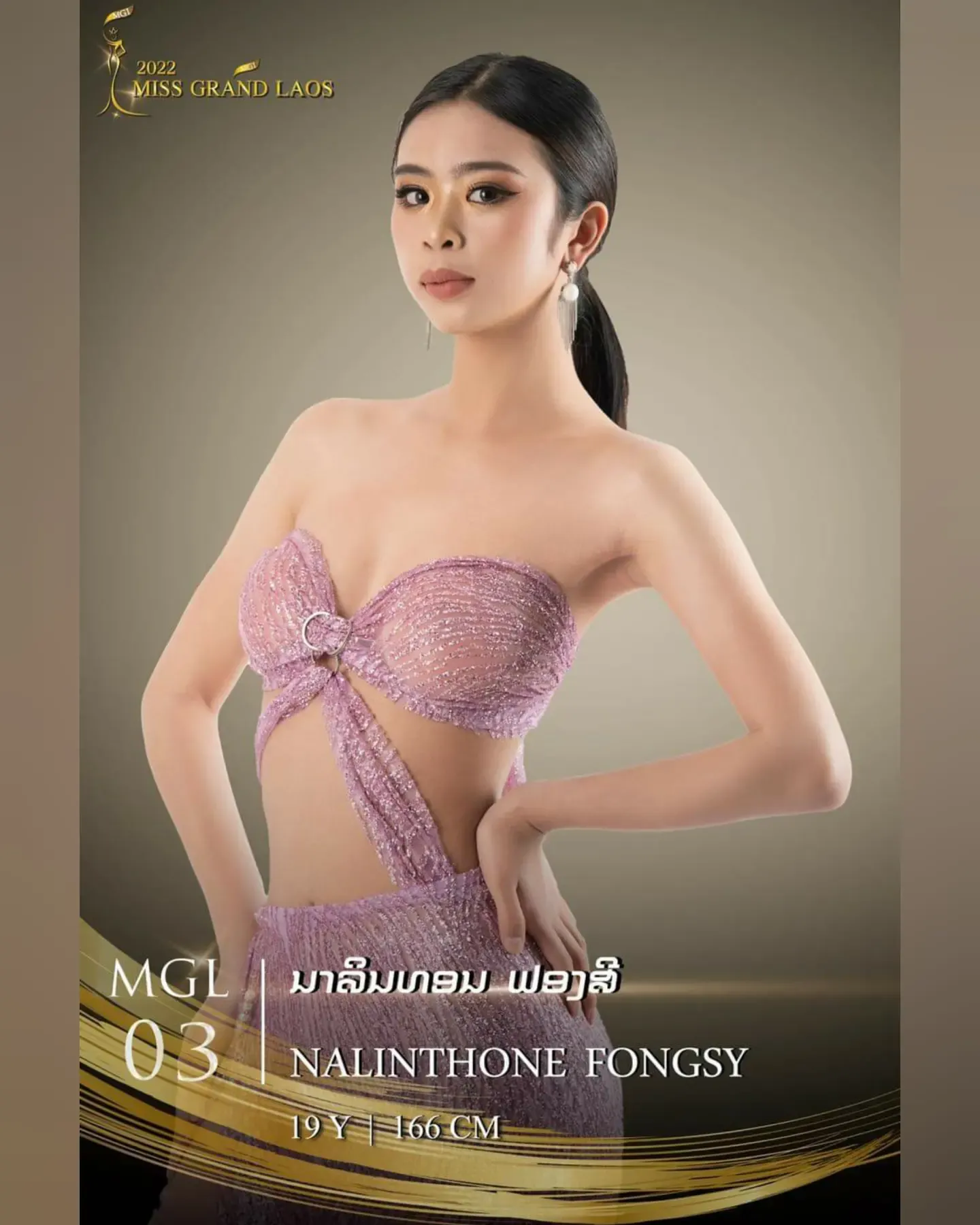 candidatas a miss grand laos 2022. final: 27 agosto. OK2IFn