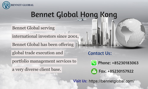 Bennet Global has been offering global trade execution and portfolio management services to a very diverse client base. We combine our vast knowledge of the markets with a highly experienced team of investment specialists who are dedicated to bringing the best service to our clients. For more details: https://bennetglobal.com/