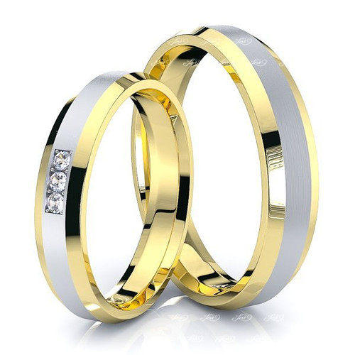 11 4300 Matte TwoTone B HisandHers Wedding Bands.jpg