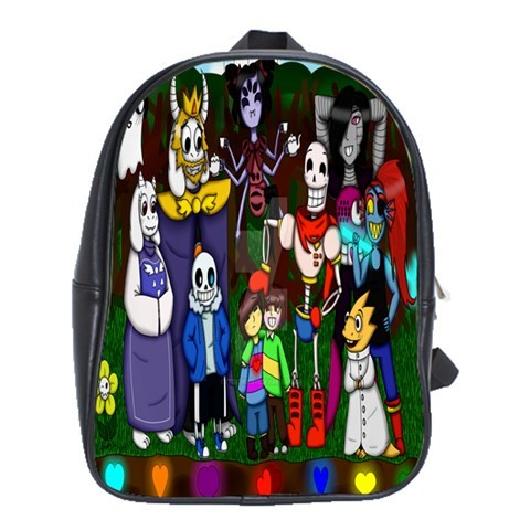 BAG00670 Backpack School Bag Undertale Popular Online Battle Video Game In Cute Animation Fantasy.jpg