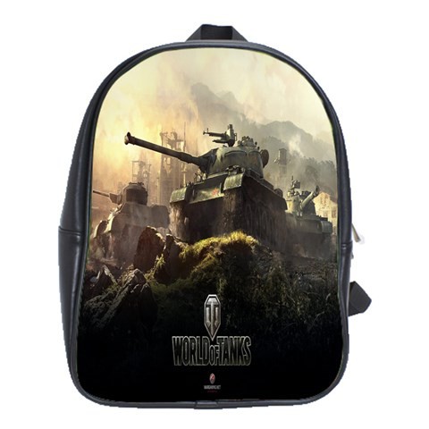 BAG00678 Backpack School Bag World Of Tank Millitary Anime Battle War Movie Video Game Fantasy.jpg