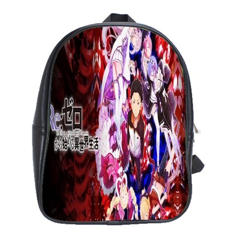 BAG00686 Backpack School Bag Zero Kara Hajimeru Isekai Seikatsu Japanese Comic Books Animation.jpg