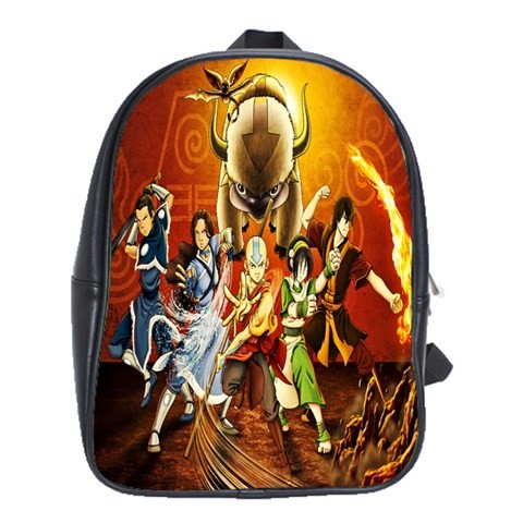 BAG00716 Backpack School Bag Avatar The Last Airbender Animation Movie Game Fantasy.jpg