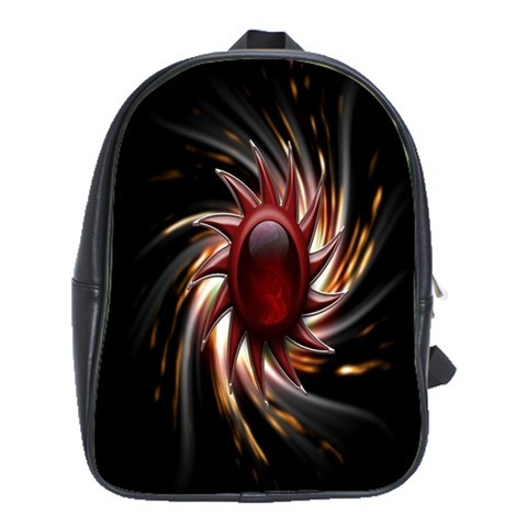 BAG00699 Backpack School Bag Abstract Art Magic Star Beautiful Nature Sun And Star Animation Game.jpg