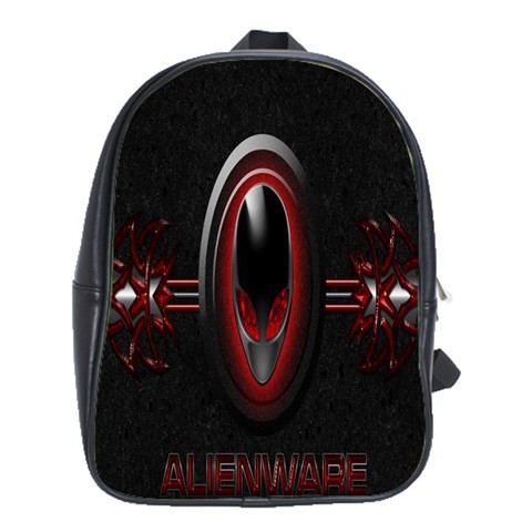 BAG00704 Backpack School Bag Alienware Logo Red American Computer Hardware Dell Game Animation.jpg