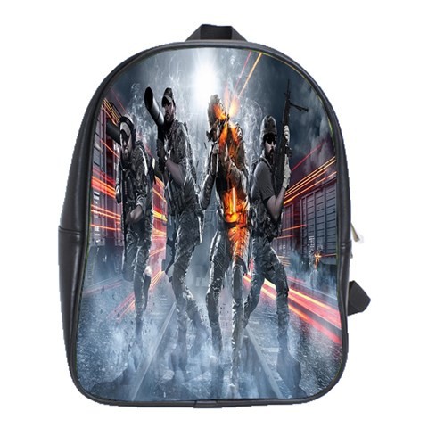 BAG00734 Backpack School Bag Battlefield Shooter Video Game Fire War Popular Animation Fantasy.jpg