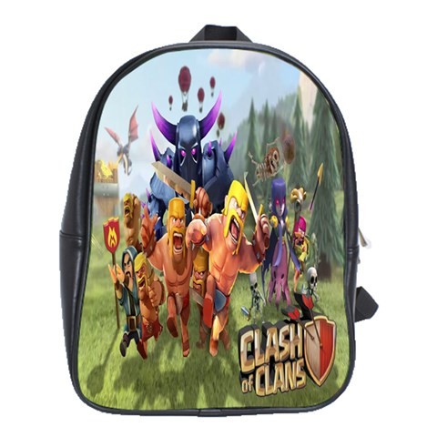 BAG00759 Backpack School Bag Clash of Clans Battle War Heroes Video Game Editions Animation.jpg