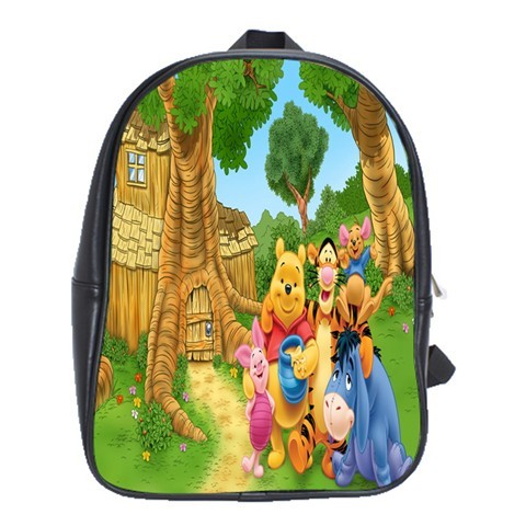 BAG00752 Backpack School Bag Cartoon Movie Winnie The Pooh Disney Fantasy Game Anime.jpg