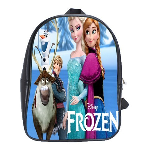 BAG00797 Backpack School Bag Frozen Disney Cartoon Fairy Tale Movie Beautiful Design Animation.jpg