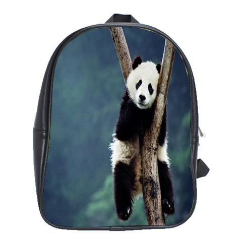 BAG02427 Backpack School Bag Panda Animal Bamboo Jungle In Blue Sky Nature Design Anime Fantasy.jpg