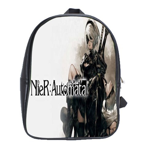 BAG02407 Backpack School Bag NieR Automata Beauty Sexy Anime Fantasy In Battle Sword Video Game.jpg