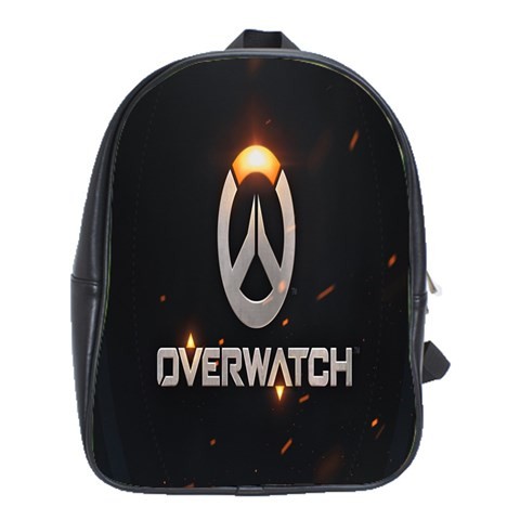 BAG02420 Backpack School Bag Overwatch Logo With Light Design Widow Maker Shooter Video Game Anime.jpg