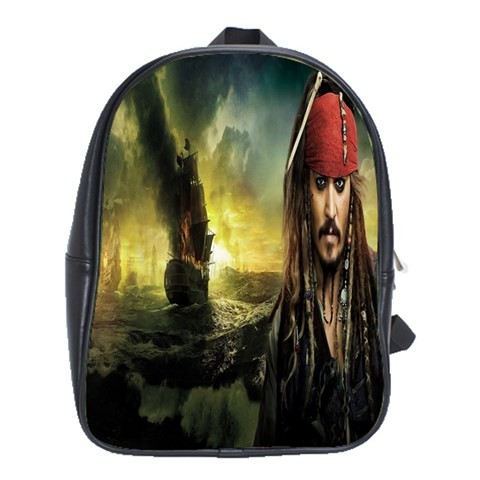 BAG02432 Backpack School Bag Pirates Of The Caribbean Jack Sparrow American Fantasy Horror Movie.jpg