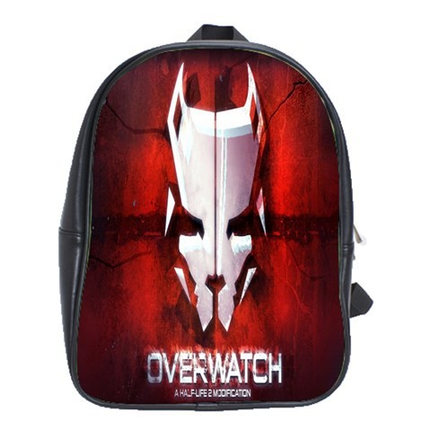 BAG02421 Backpack School Bag Overwatch Mask Logo Widow Maker Shooter Video Game Animation Fantasy.jpg