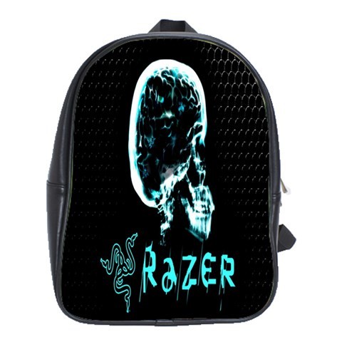 BAG02453 Backpack School Bag Razer Beautiful Blue Black Light Design Video Game Animation Fantasy.jpg