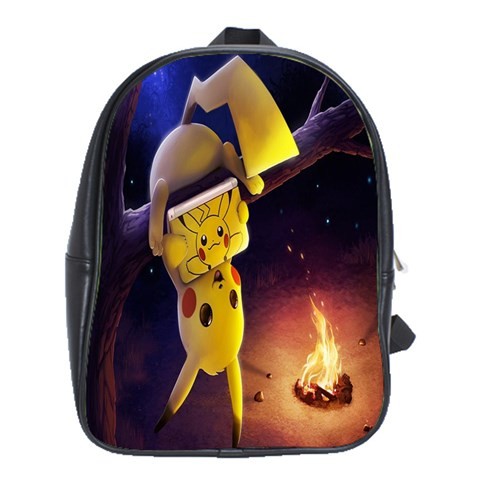 BAG02438 Backpack School Bag Pokemon Pikachu Japanese Animation Fantasy Movie Cute Video Game.jpg