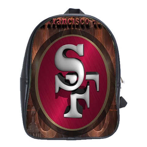 BAG02467 Backpack School Bag San Francisco 49ers Logo Popular Professional American Football Team.jpg