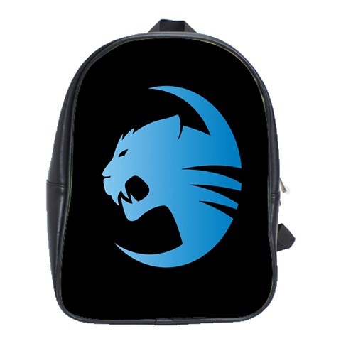 BAG02461 Backpack School Bag Roccat Logo Set The Rules Elegant Blue Black Design Game Anime.jpg