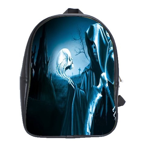 BAG02476 Backpack School Bag Skull Reaper Halloween Horror Scary Anime Dark Design At Moon Light.jpg