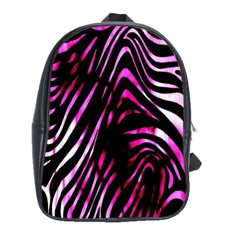 BAG02446 Backpack School Bag Purple Zebra In Nature Abstract Art Design Game Animation Fantasy.jpg