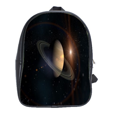 BAG02469 Backpack School Bag Saturn Planet Sixth Planet From The Sun In The Solar System Galaxy.jpg