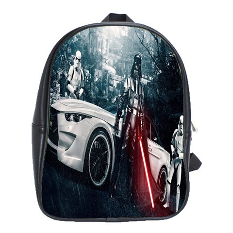 BAG02489 Backpack School Bag Star Wars Darth Vader And Legion White American Space Battle Galaxy.jpg