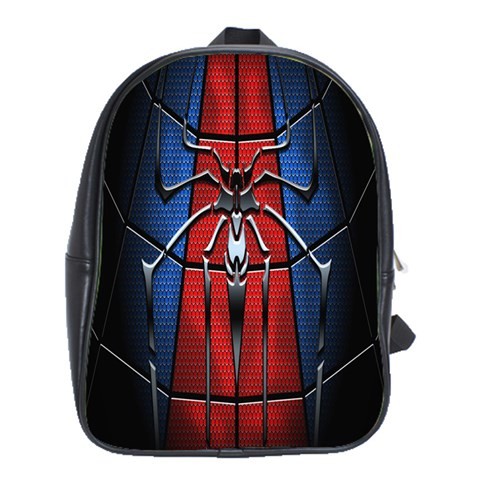BAG02485 Backpack School Bag Spiderman The Amazing Spiderman Logo Superheroes Movie Anime Fantasy.jpg