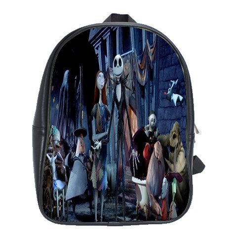 BAG02525 Backpack School Bag The Nightmare Before Christmas Tim Burton Animation Movie Jack Sally.jpg