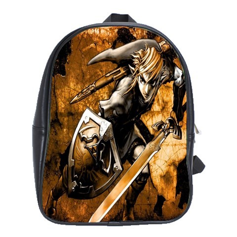 BAG02519 Backpack School Bag The Legend Of Zelda Paint Japan Fantasy Action Adventure Video Game.jpg