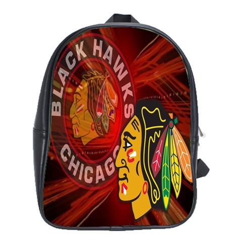 BAG02511 Backpack School Bag The Chicago Blackhawks Professional Ice Hockey Team Sports Fantasy.jpg