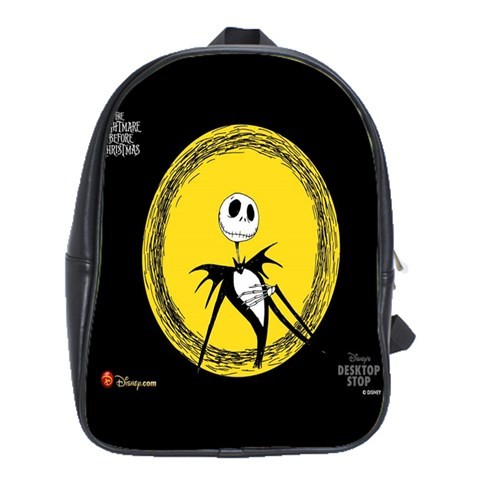 BAG02524 Backpack School Bag The Nightmare Before Christmas Logo Tim Burton Anime Movie Jack Sally.jpg