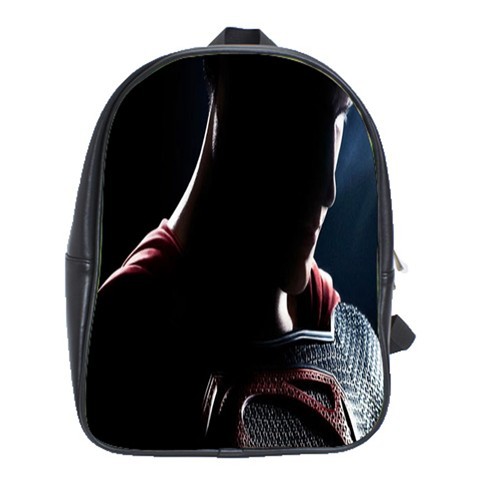 BAG02496 Backpack School Bag Superman Man Of Steel Superheroes Movie Game Animation Fantasy.jpg