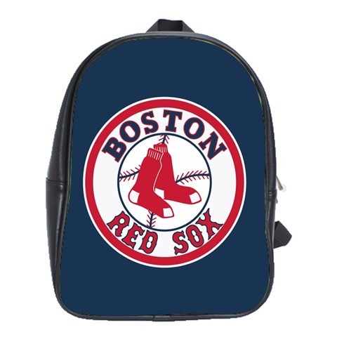 BAG01702 Backpack School Bag The Boston Red Sox American Professional Baseball Team Logo Sport.jpg