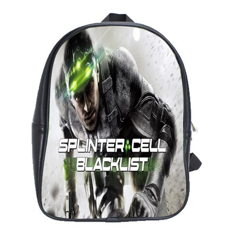 BAG01727 Backpack School Bag Tom Clancy's Splinter Cell Blacklist Online Video Game Action In Wars.jpg