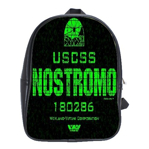 BAG01731 Backpack School Bag USCSS Nostromo Logo Alien Legacy Space Galaxy Nature Anime Editions.jpg