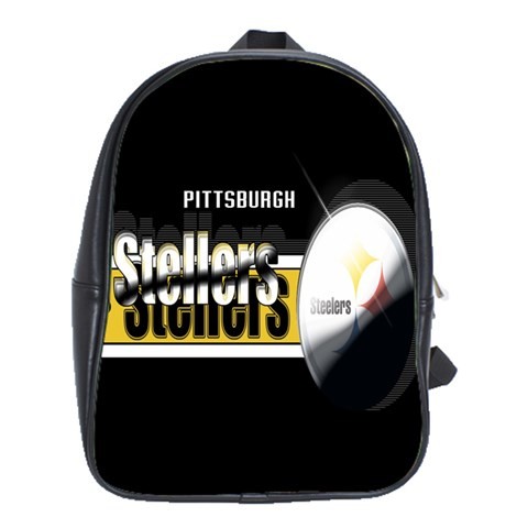 BAG01724 Backpack School Bag The Pittsburgh Steelers Sports Football Logo Animation Game Fantasy.jpg