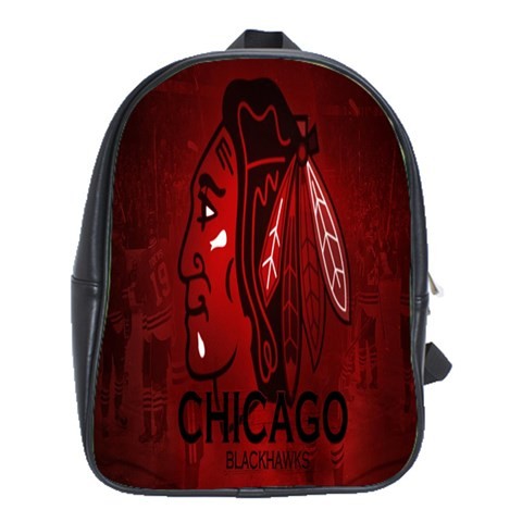 BAG01706 Backpack School Bag The Chicago Blackhawks Professional Ice Hockey Team Sports Editions.jpg