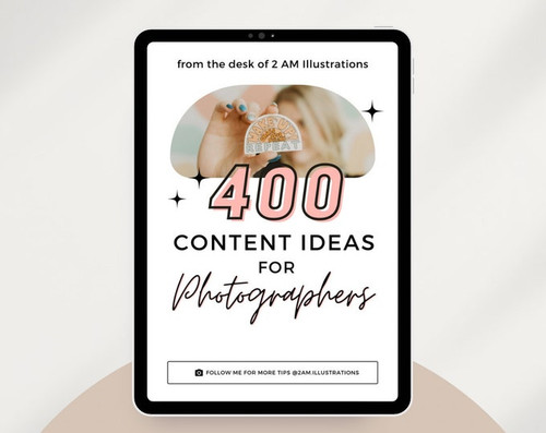 400 Content Ideas for Photographers Digital Download Reel Ideas In.jpg